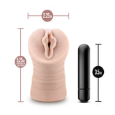 Blush EnLust Destini Vibrating Pussy Stroker Masturbators and Strokers